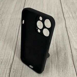 Black iPhone 16 Case With Stand